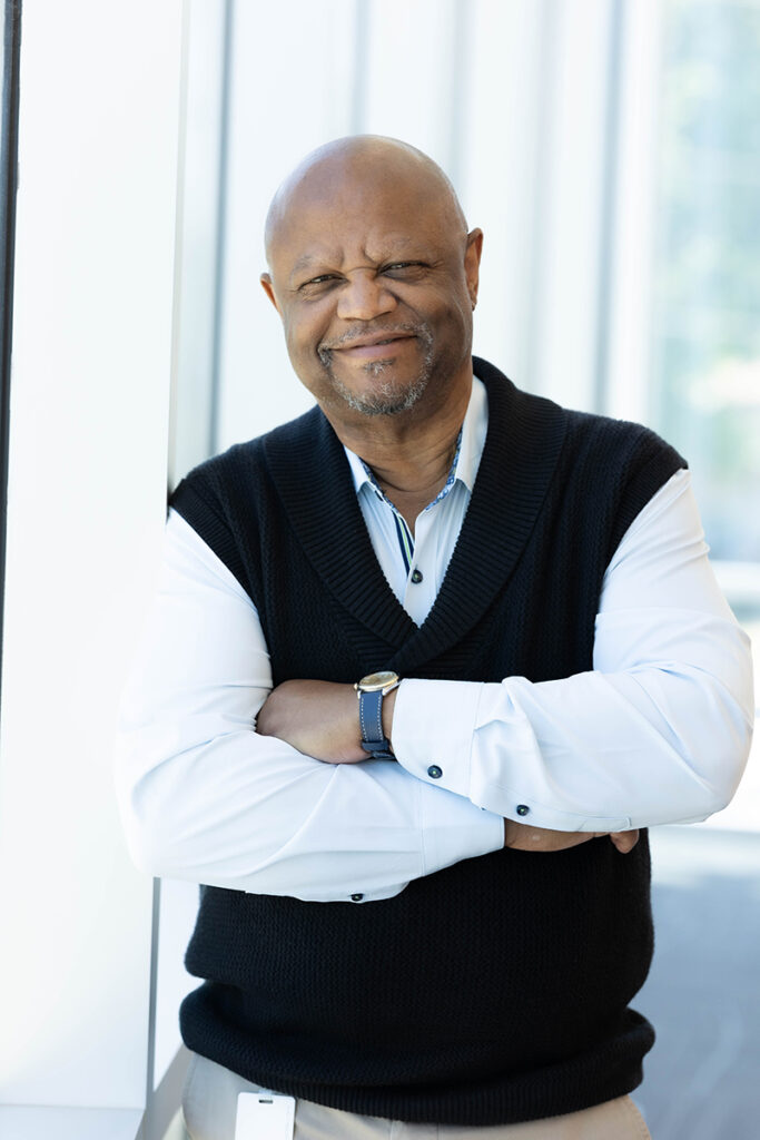 Amaziah “Dom” Dominic, Director of Client Relations at Dillingham Benefits and supporter of Oklahoma City adult learning center programs.